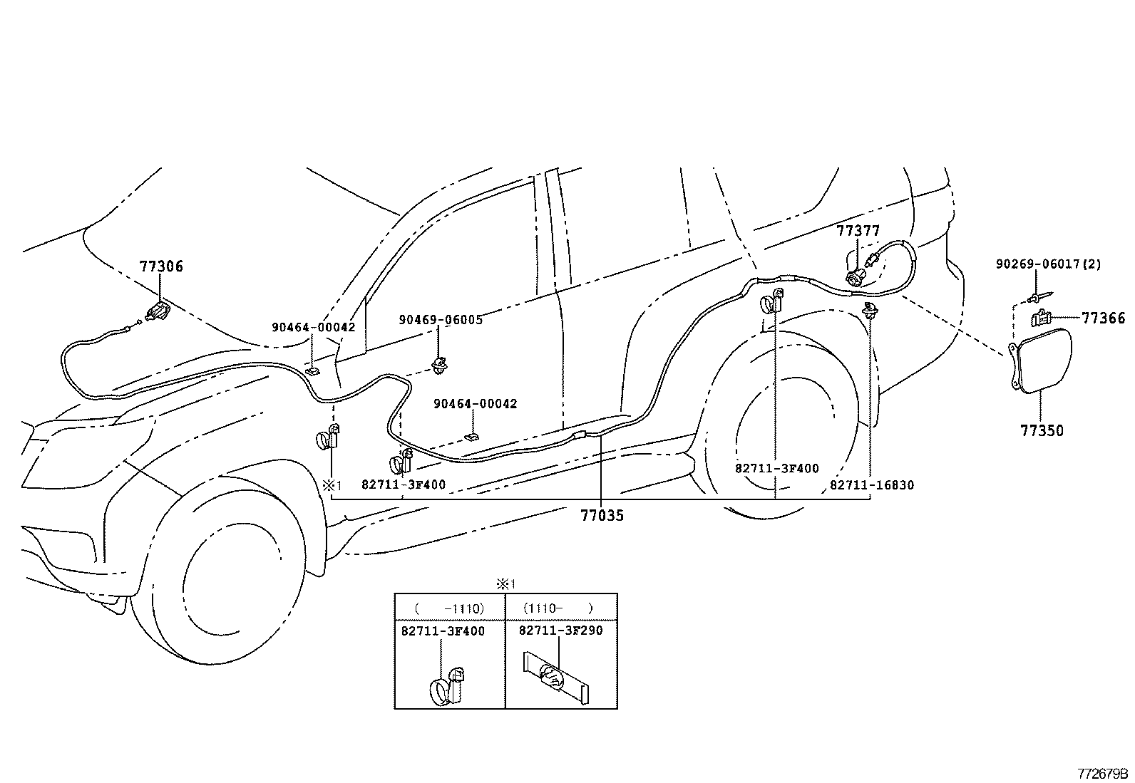  LAND CRUISER PRADO |  FUEL TANK TUBE