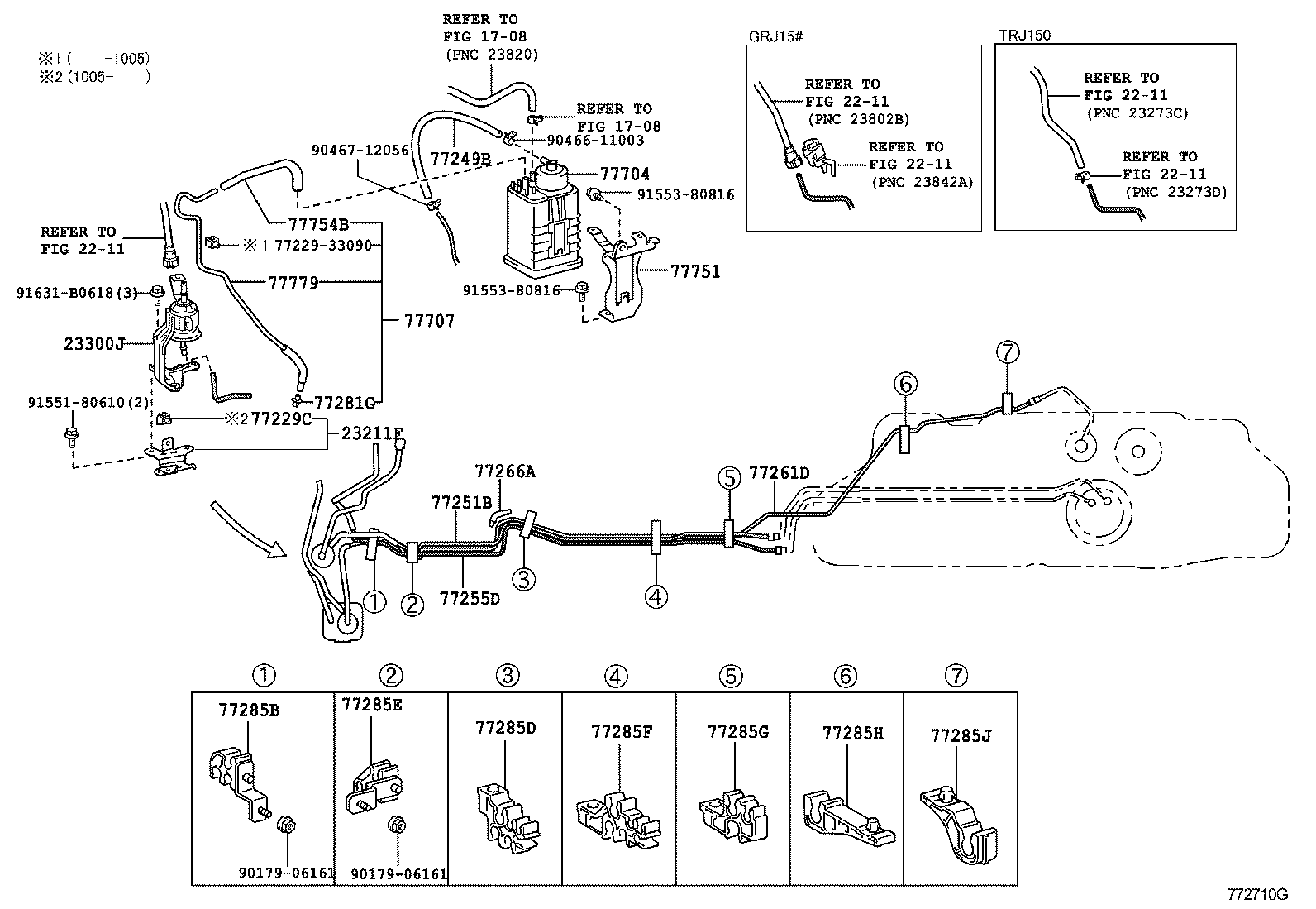  LAND CRUISER PRADO |  FUEL TANK TUBE