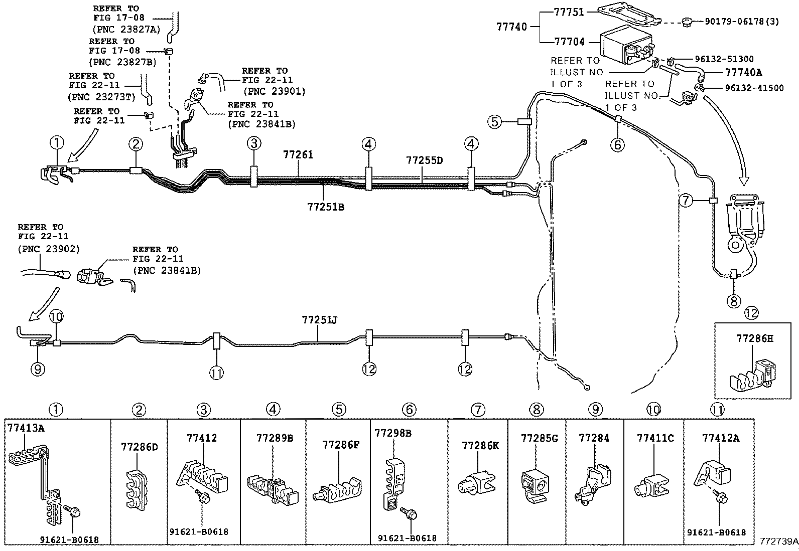  MARK X |  FUEL TANK TUBE