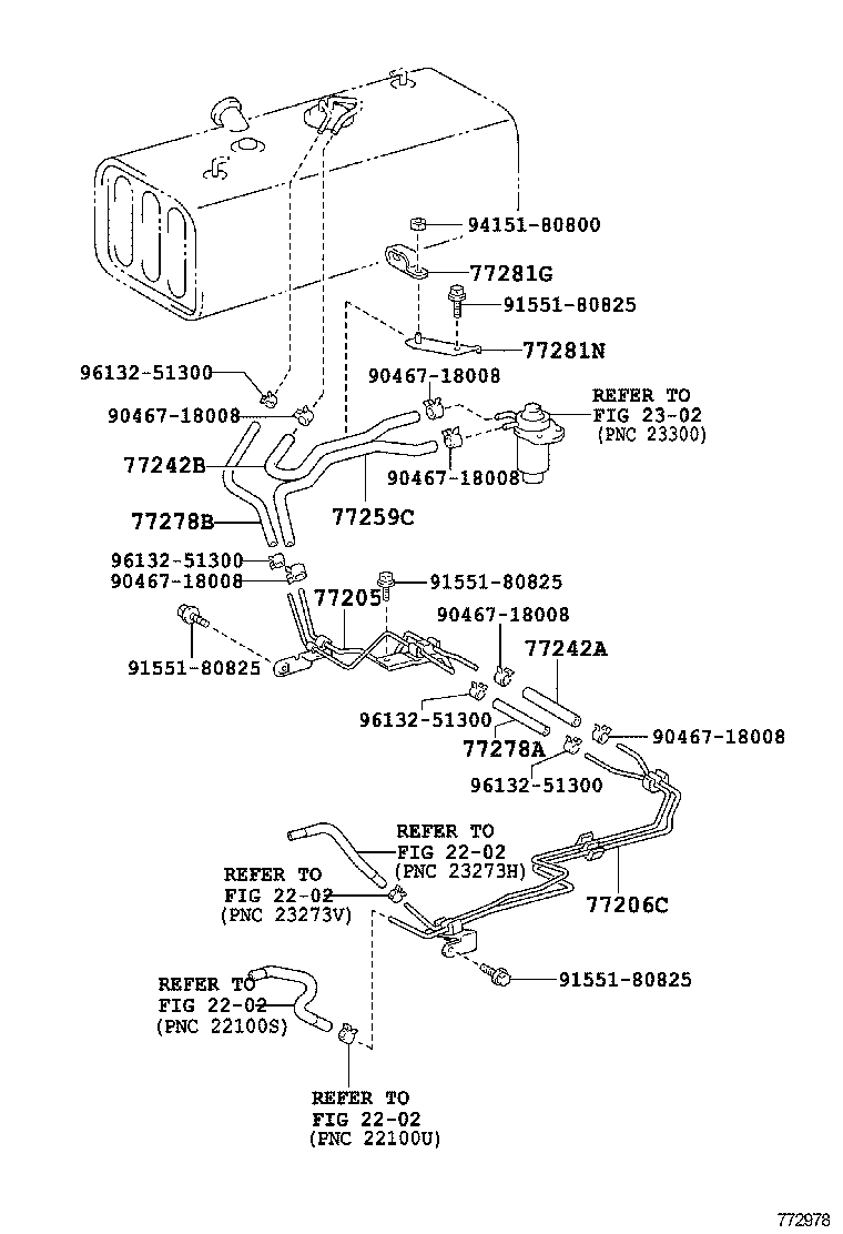  DYNA TOYOACE |  FUEL TANK TUBE