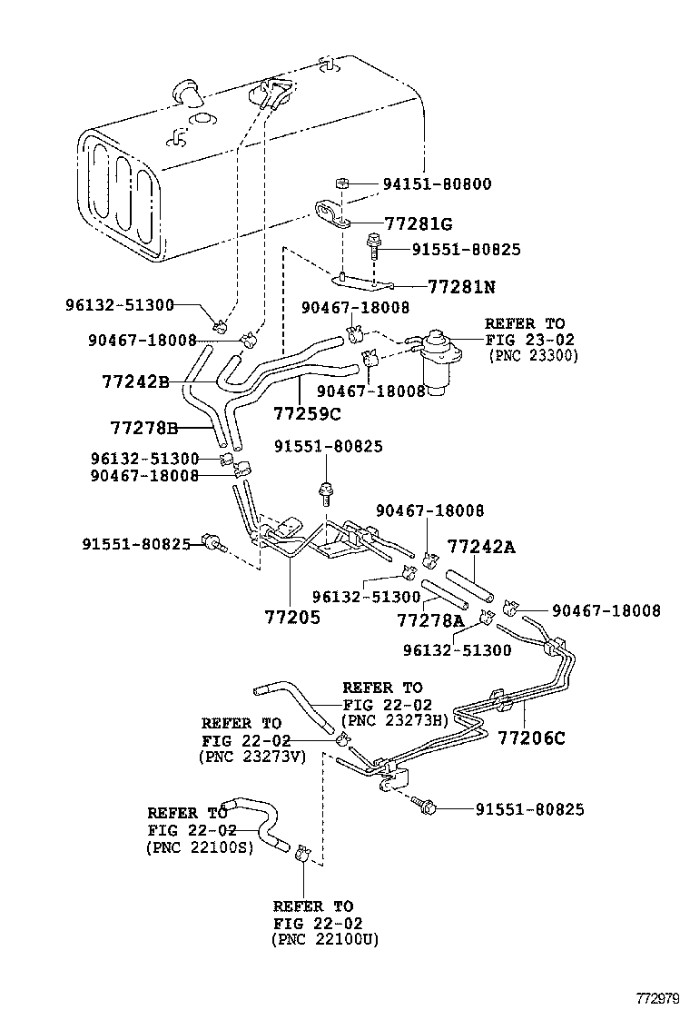  DYNA TOYOACE |  FUEL TANK TUBE
