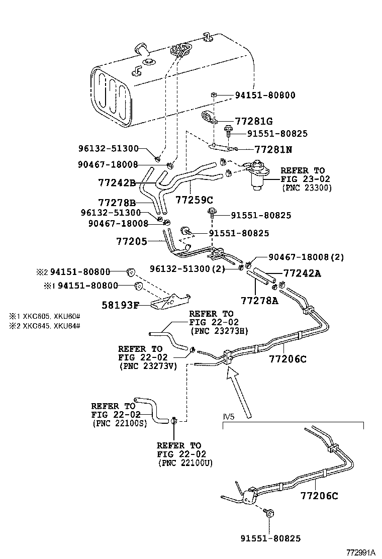  DYNA TOYOACE HV |  FUEL TANK TUBE