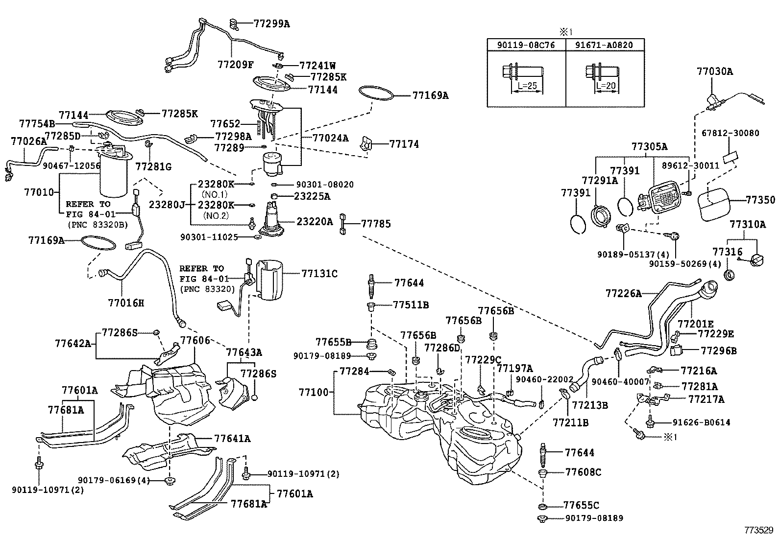  GS250 350 450H |  FUEL TANK TUBE
