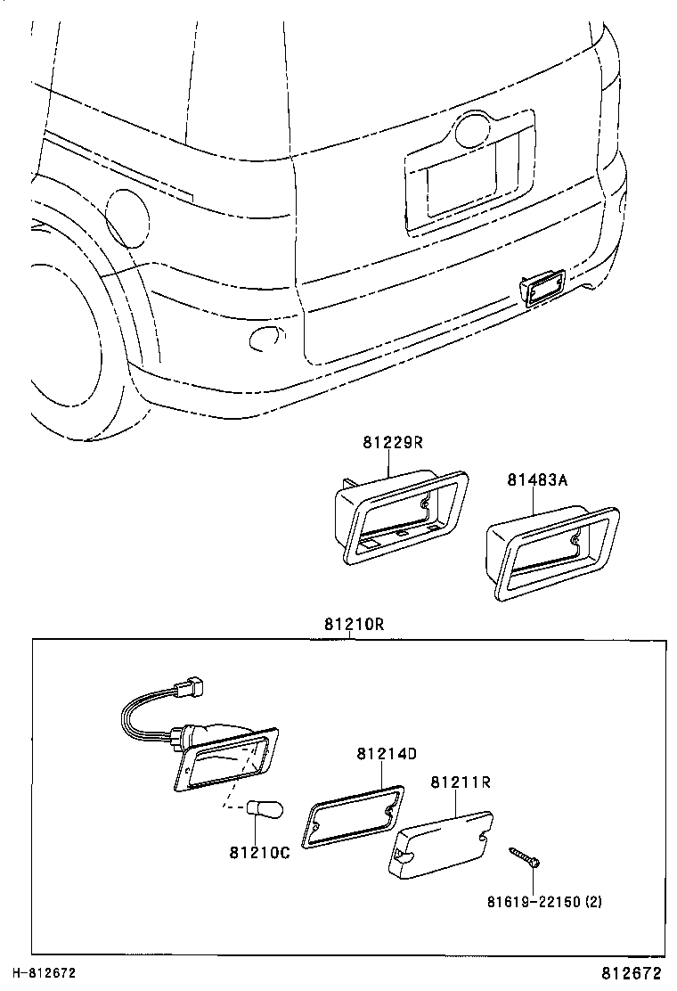  SIENTA |  REAR FOG LAMP