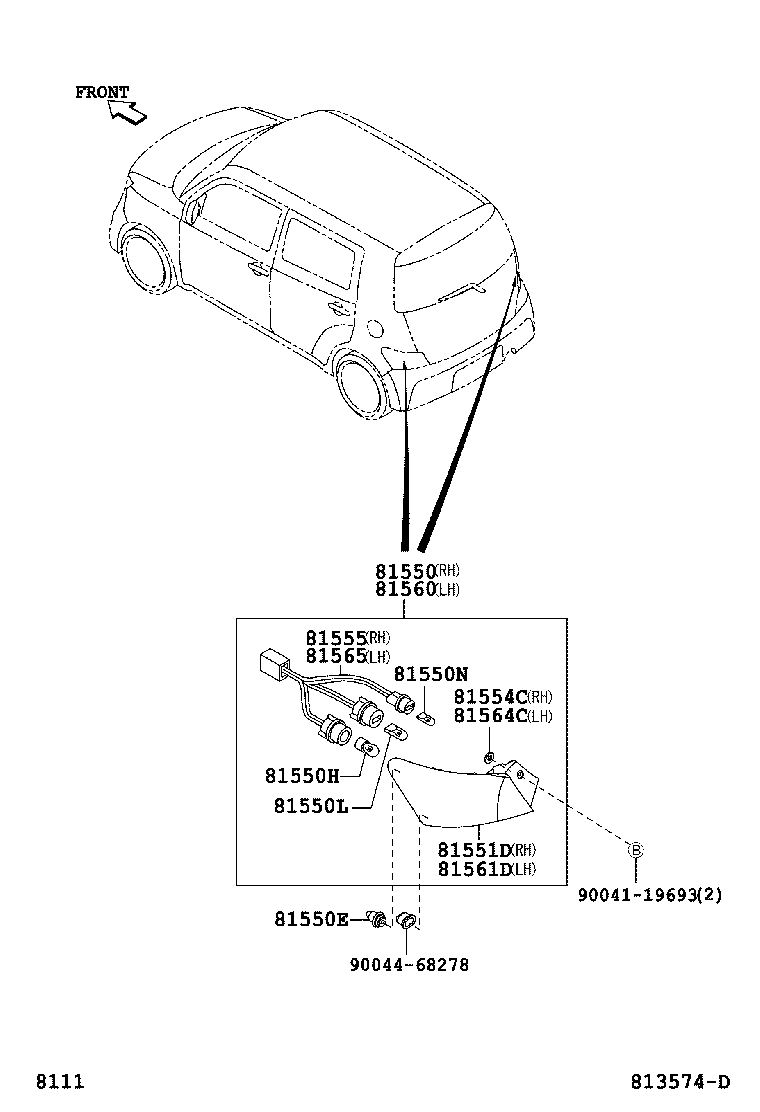  BB |  REAR COMBINATION LAMP