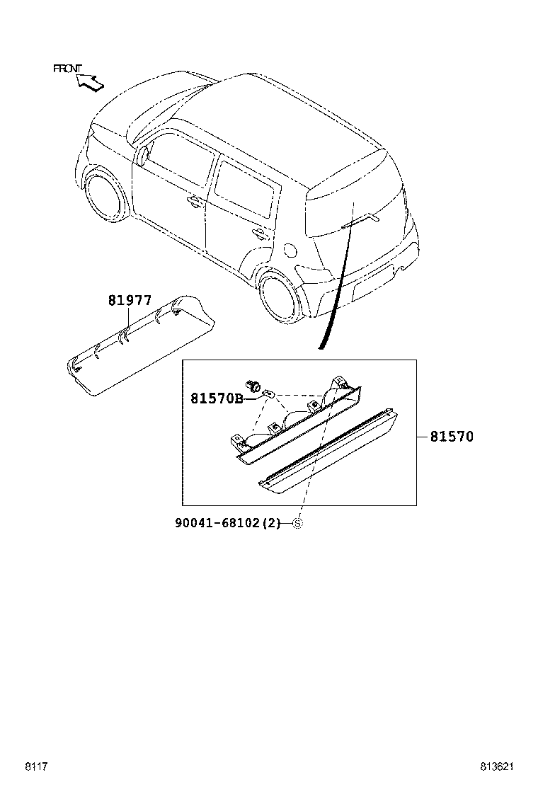  BB |  CENTER STOP LAMP