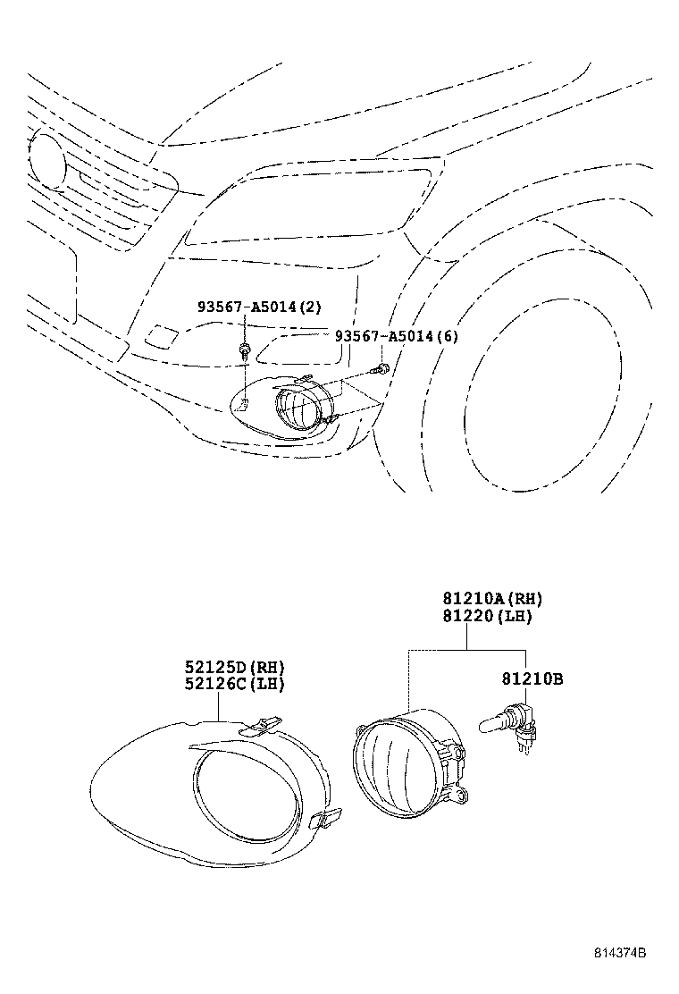  RAV4 VANGUARD |  FOG LAMP