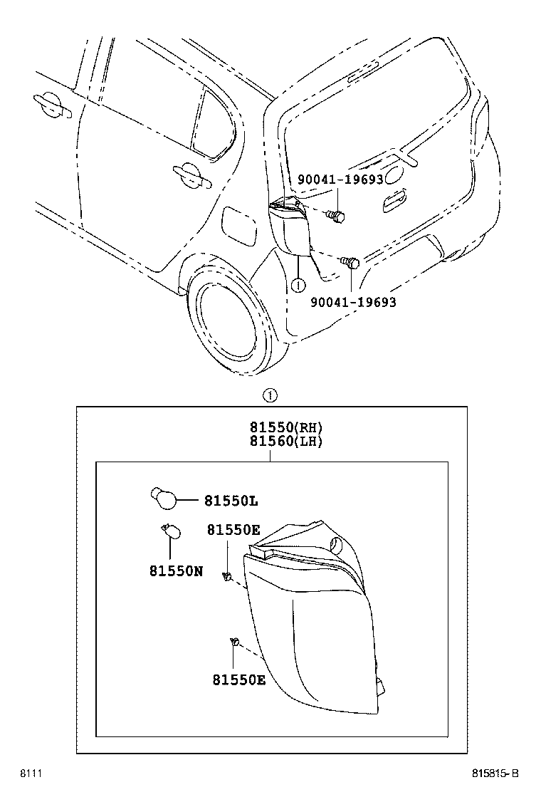  PIXIS EPOCH |  REAR COMBINATION LAMP