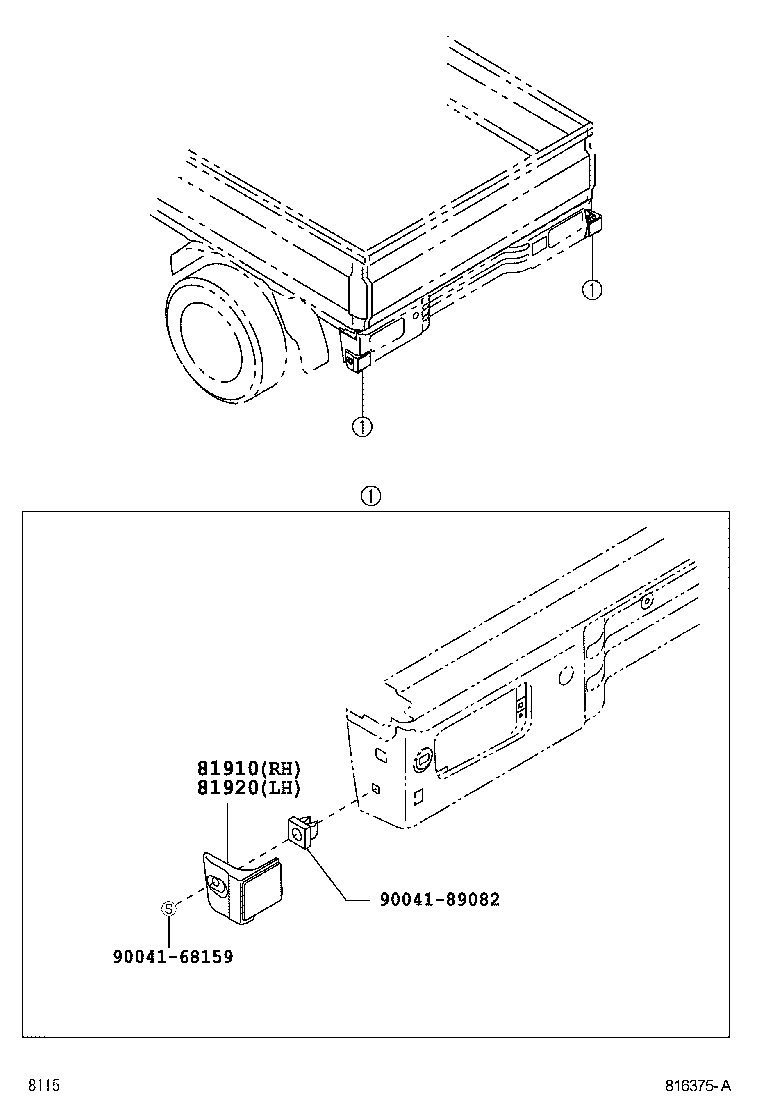  PIXIS TRUCK |  REFLEX REFLECTOR