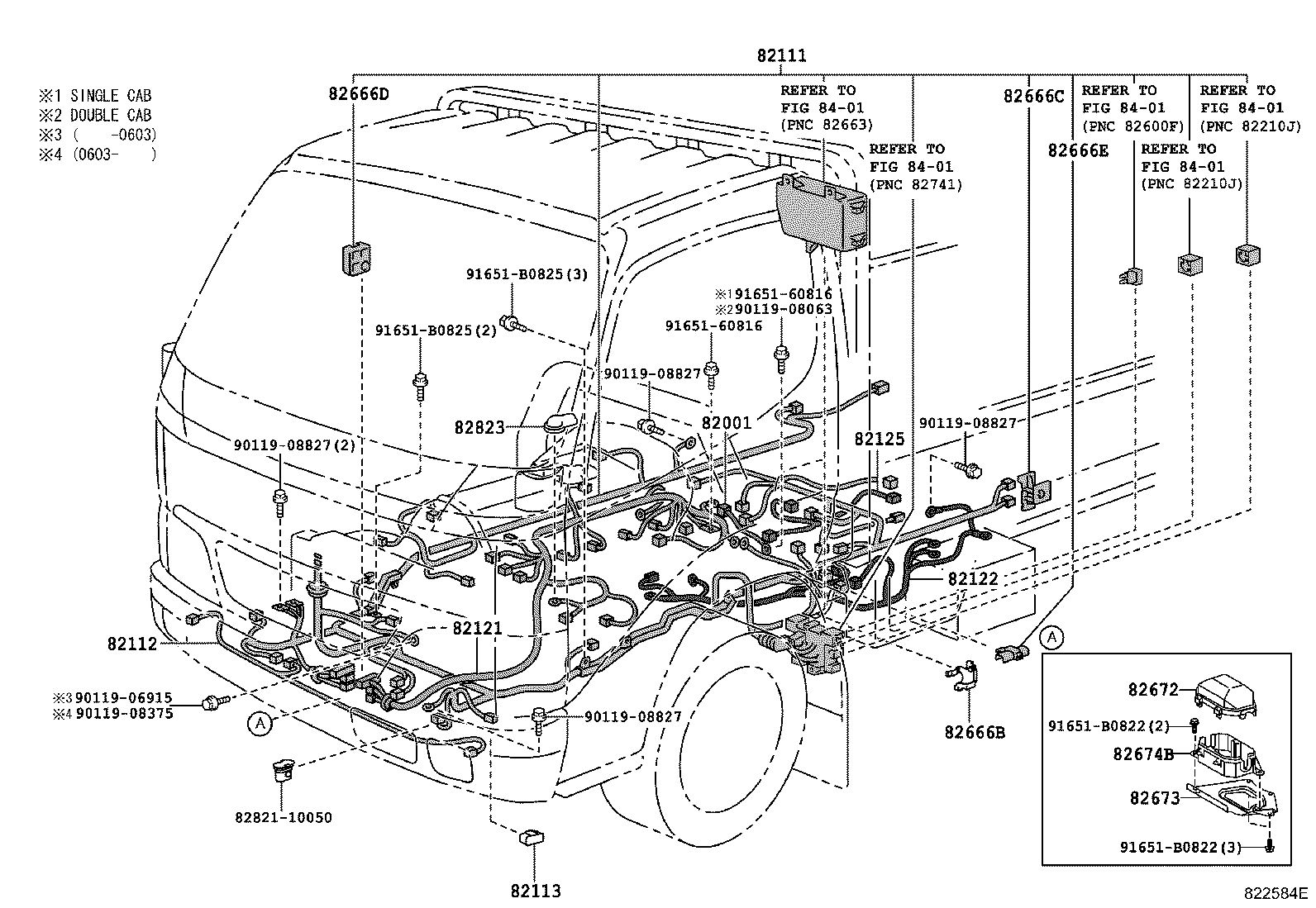  DYNA TOYOACE |  WIRING CLAMP