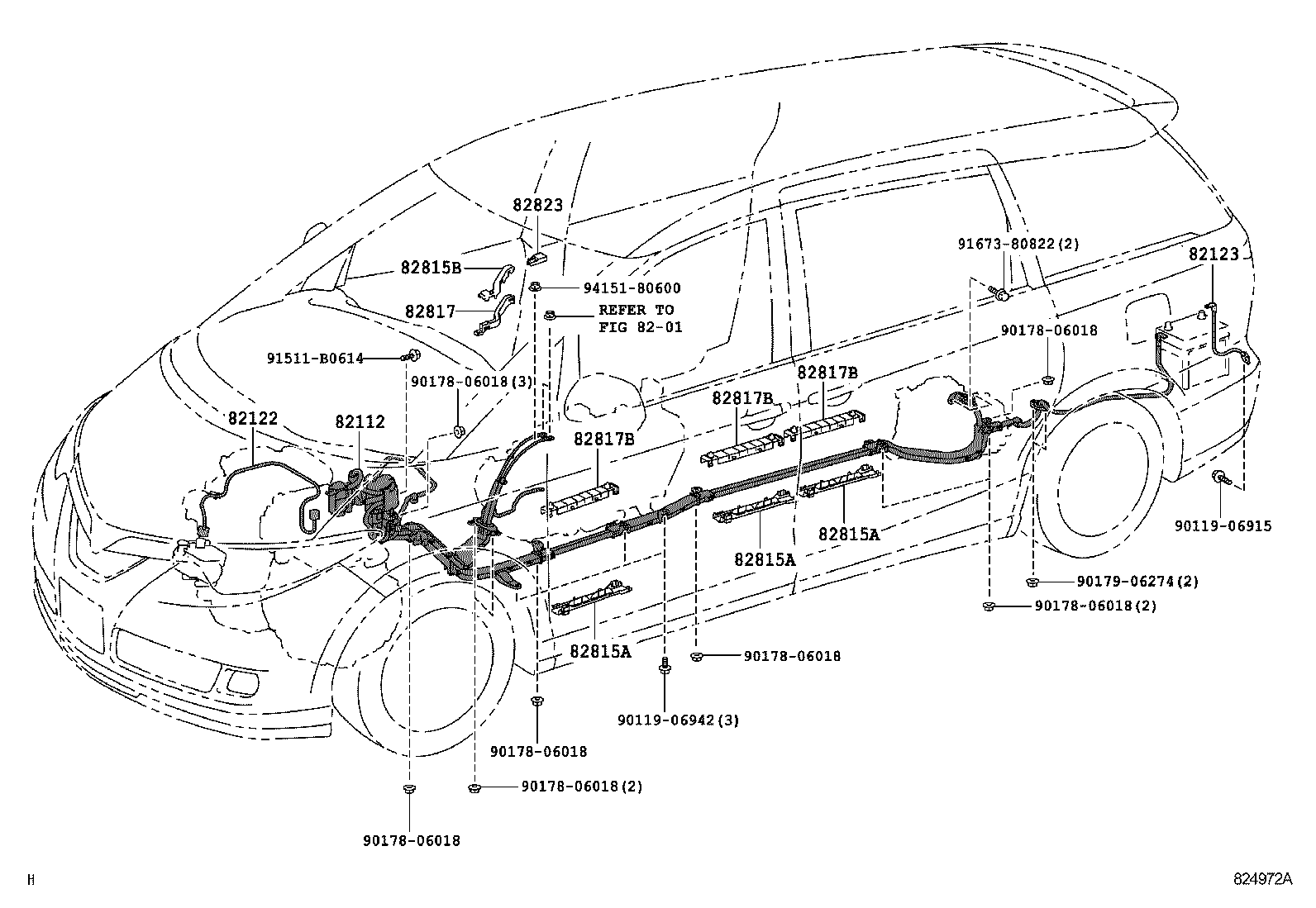  ESTIMA HYBRID |  WIRING CLAMP