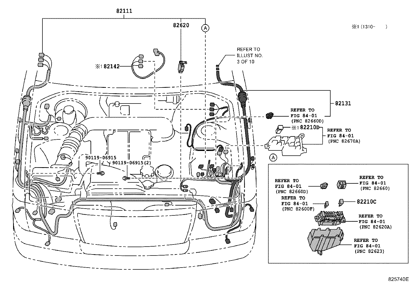  CROWN COMFORT SED |  WIRING CLAMP
