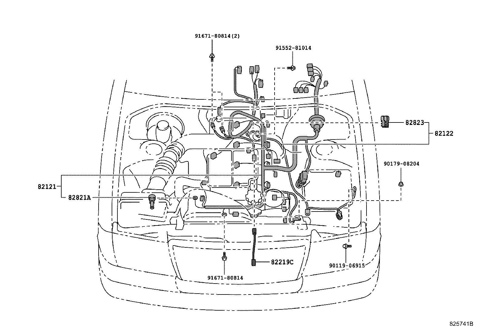  CROWN COMFORT SED |  WIRING CLAMP