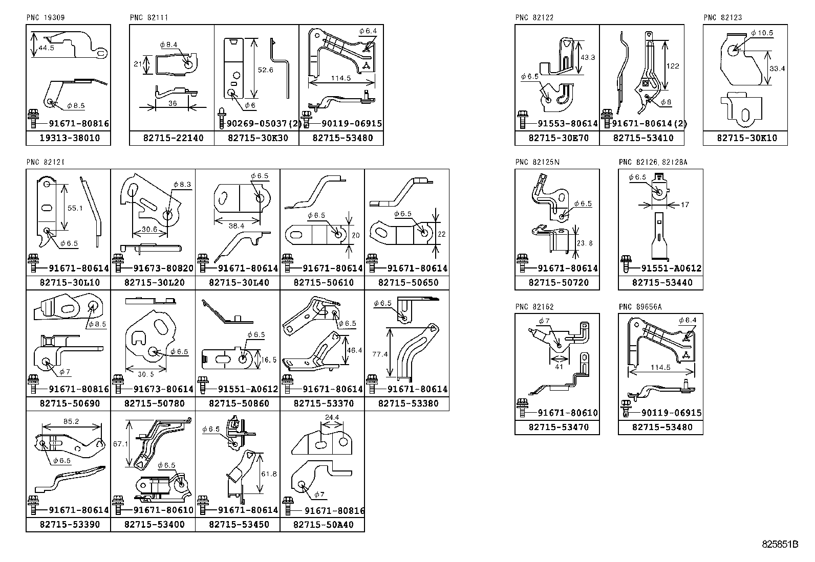  IS F |  WIRING CLAMP