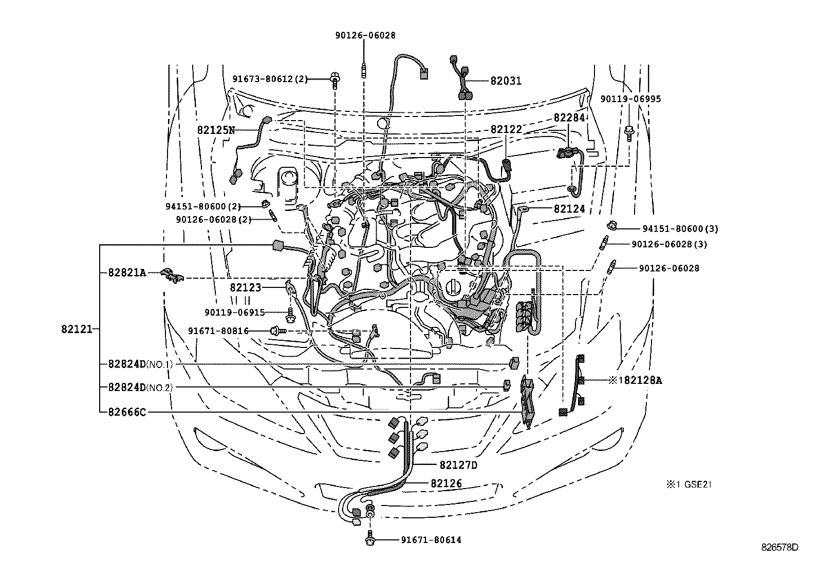  IS250C 350C |  WIRING CLAMP