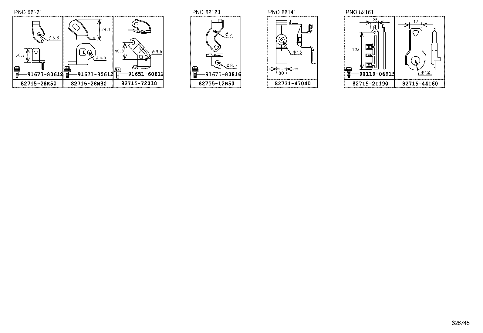  ISIS |  WIRING CLAMP