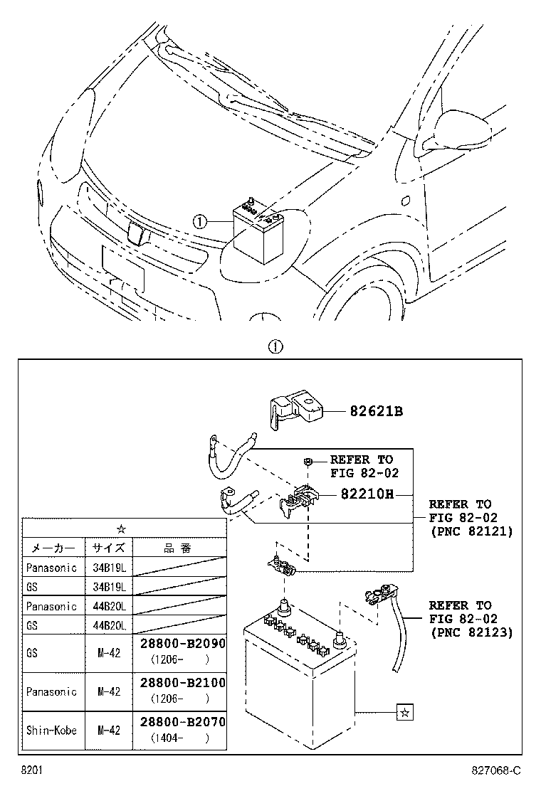  PASSO |  BATTERY BATTERY CABLE