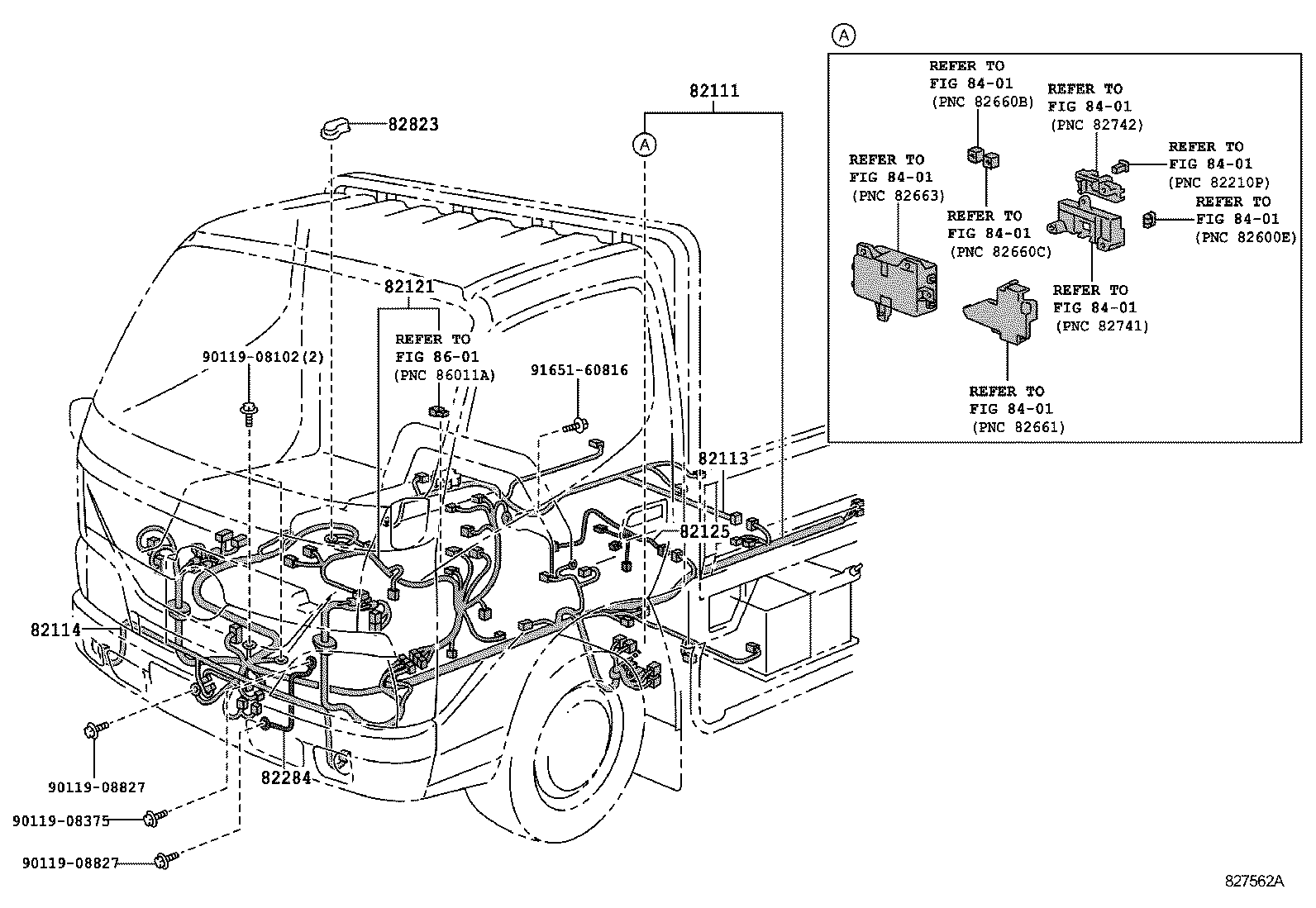  DYNA TOYOACE |  WIRING CLAMP