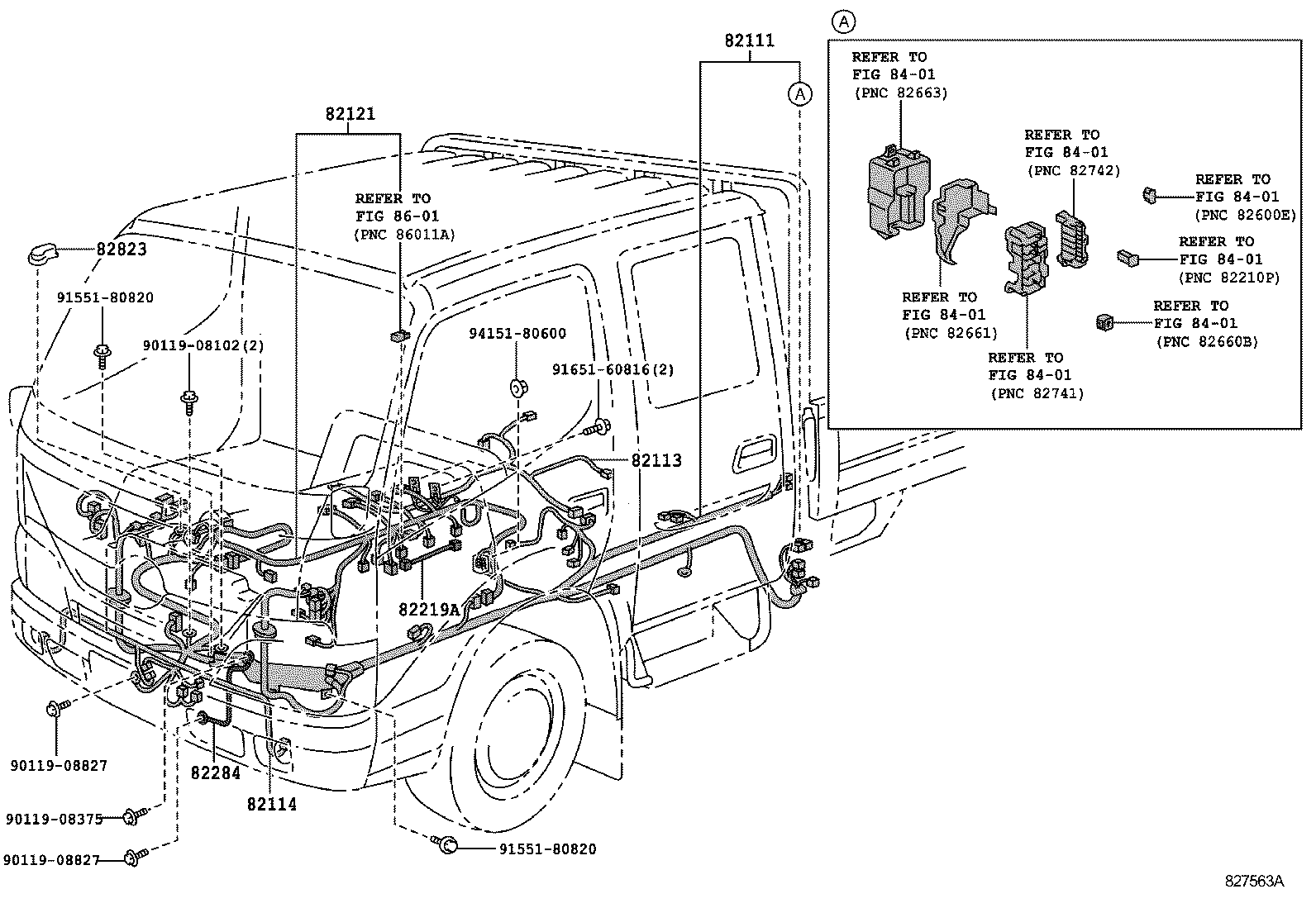  DYNA TOYOACE |  WIRING CLAMP