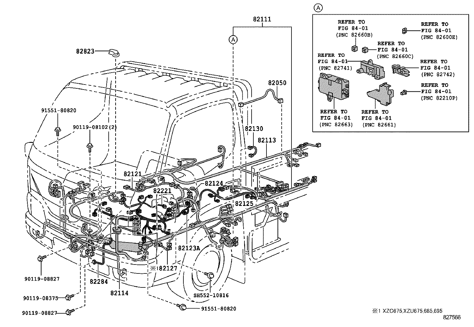  DYNA TOYOACE |  WIRING CLAMP