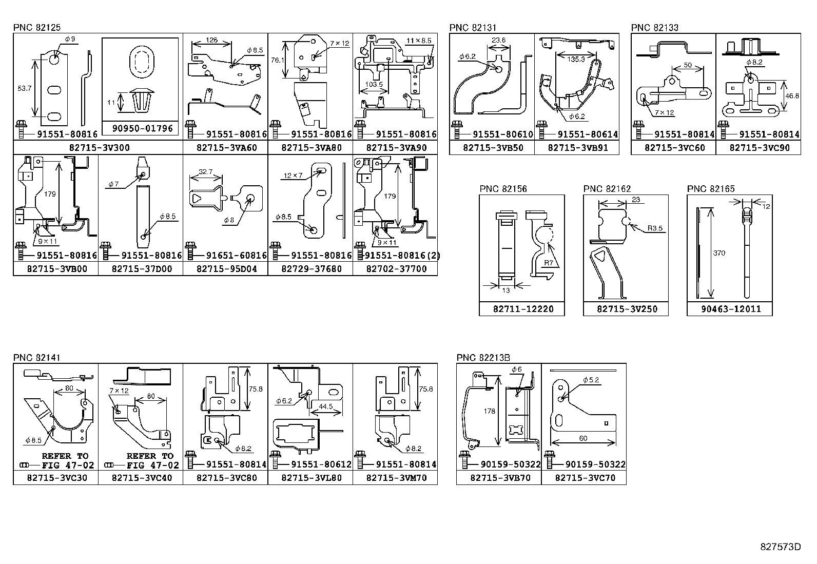  DYNA TOYOACE |  WIRING CLAMP