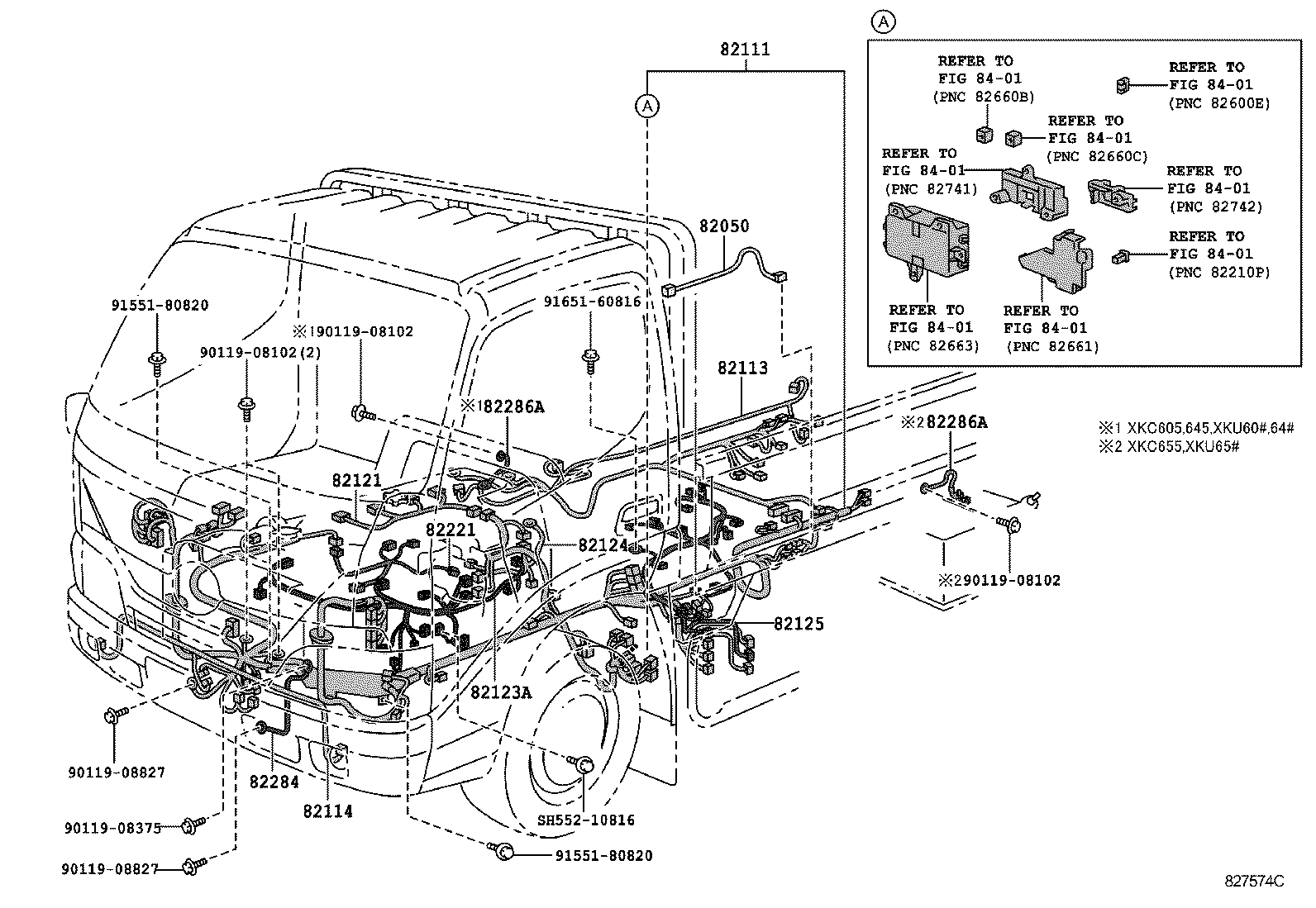  DYNA TOYOACE HV |  WIRING CLAMP