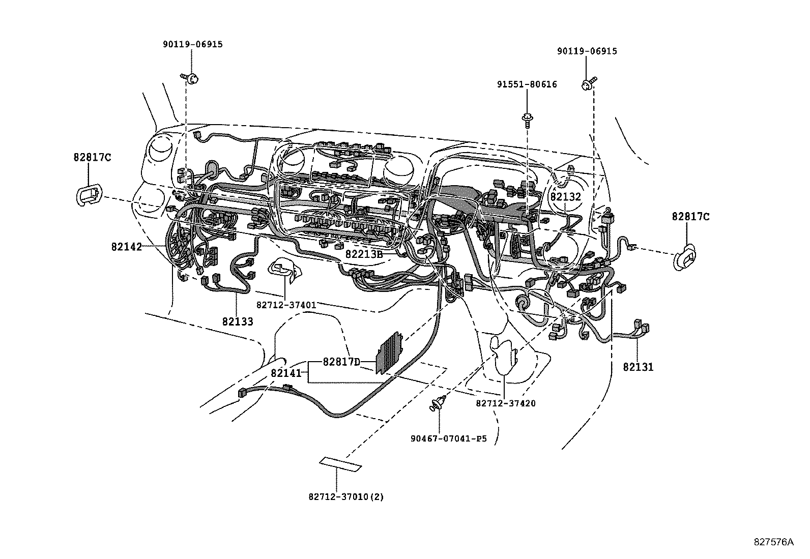  DYNA TOYOACE HV |  WIRING CLAMP