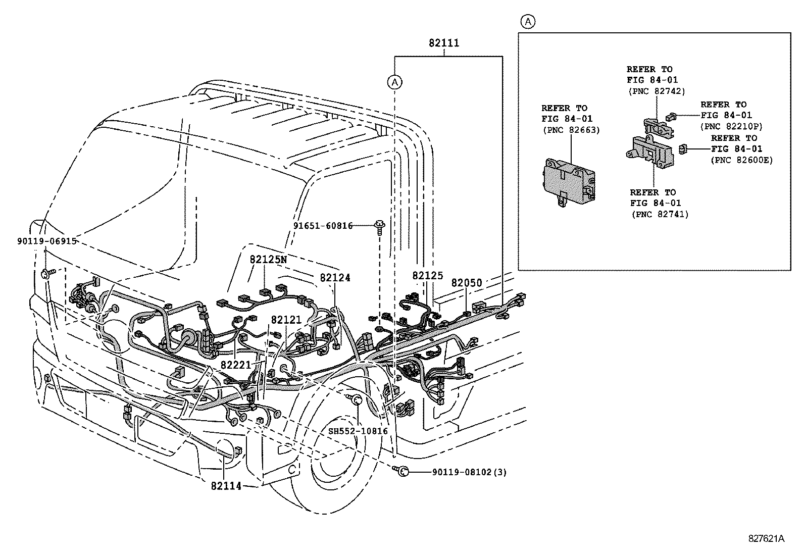  DYNA TOYOACE HV |  WIRING CLAMP