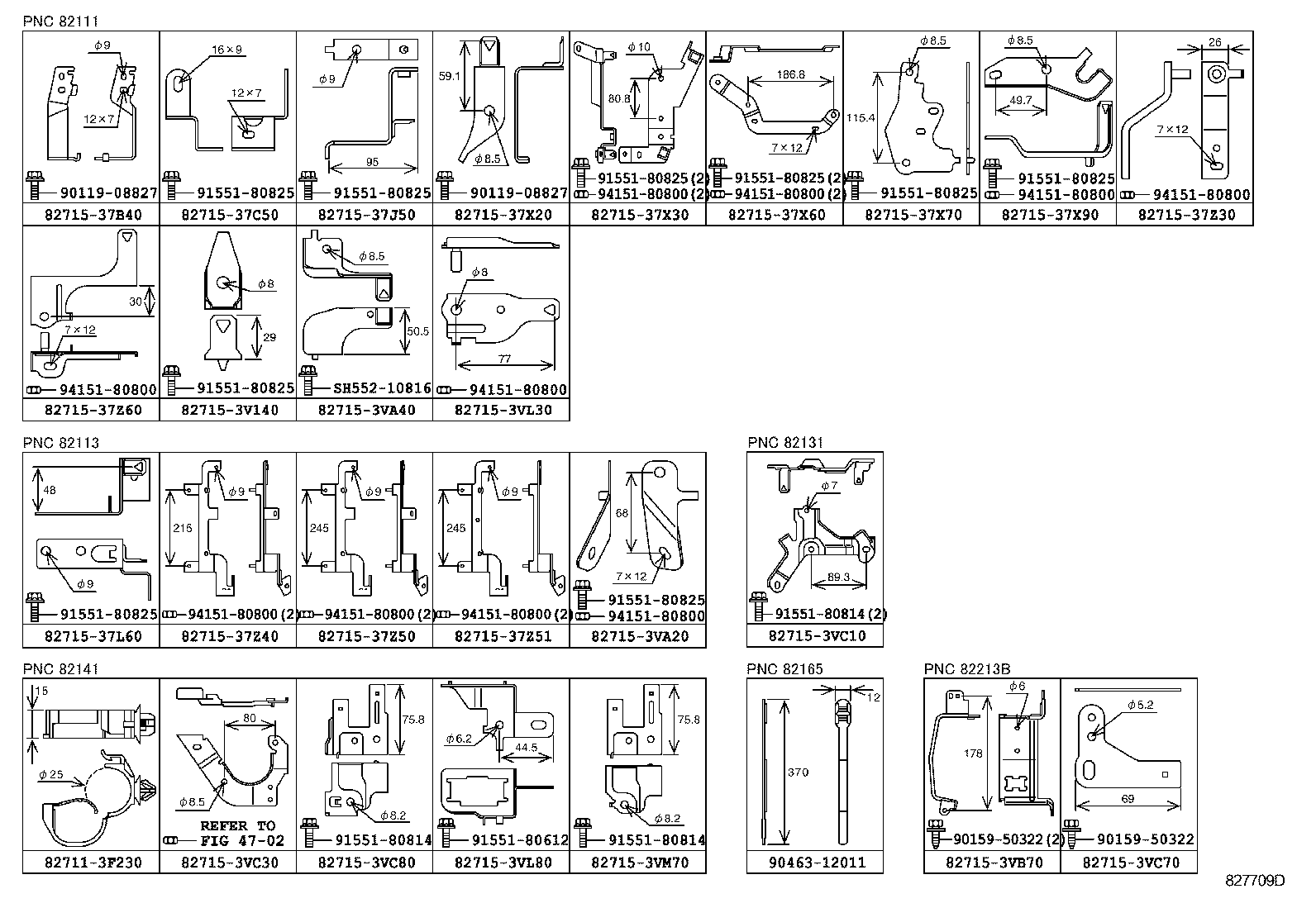  DYNA TOYOACE |  WIRING CLAMP
