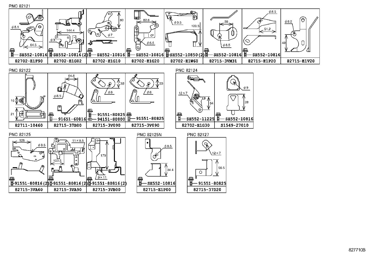  DYNA TOYOACE |  WIRING CLAMP