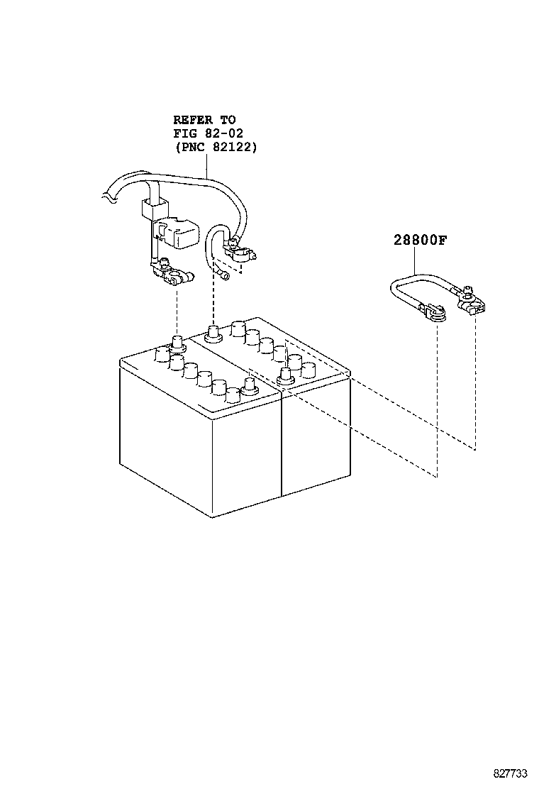  DYNA TOYOACE |  BATTERY BATTERY CABLE