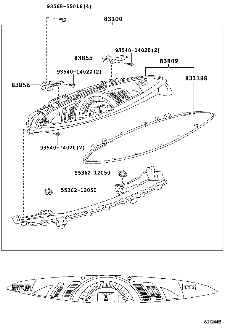  ESTIMA HYBRID |  METER