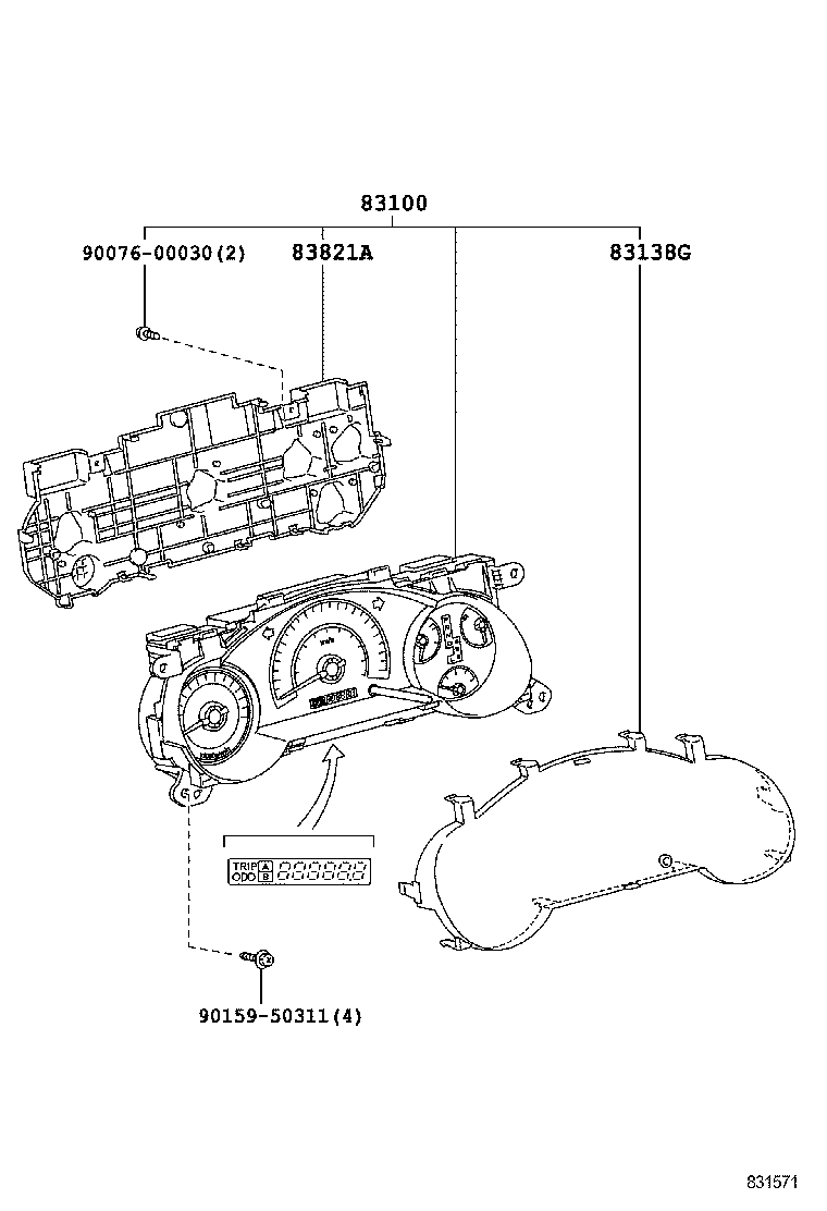 FJ CRUISER |  METER