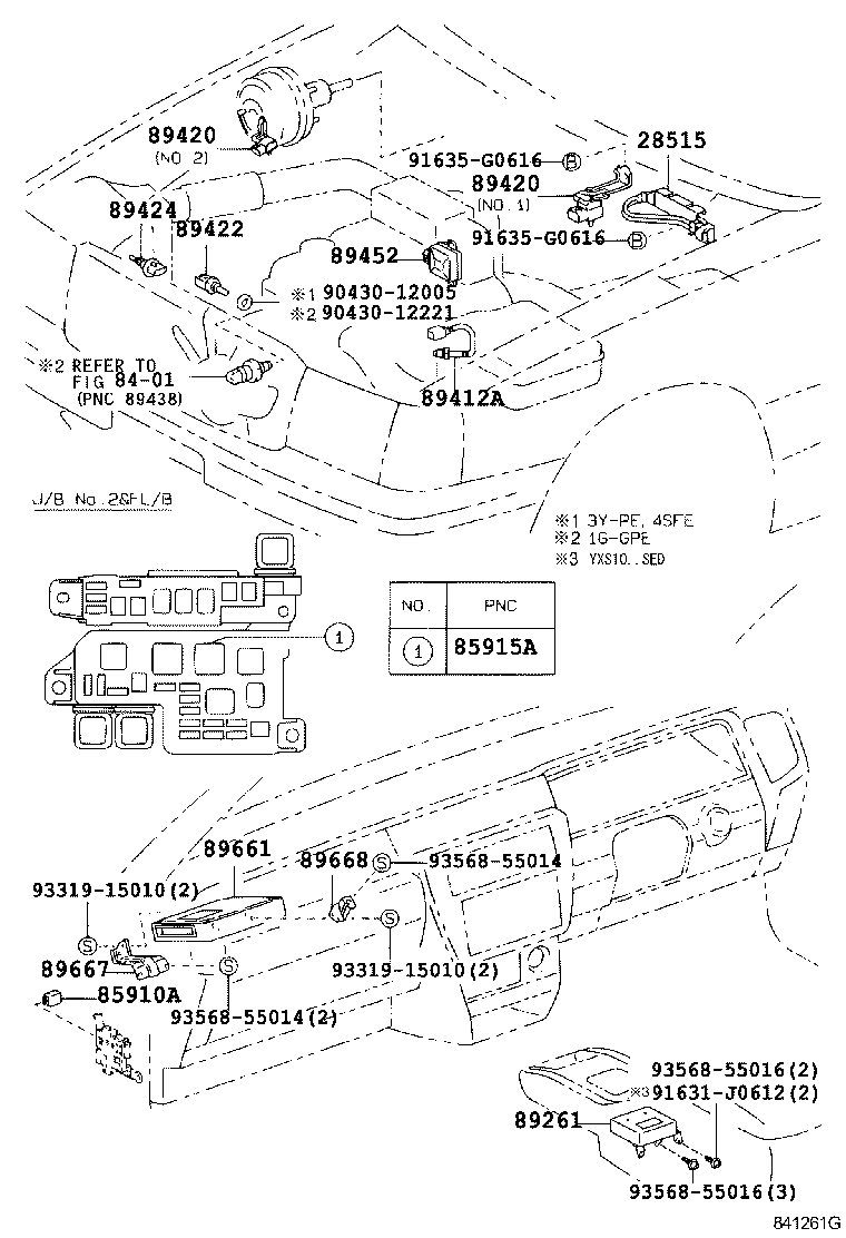  CROWN COMFORT SED |  ELECTRONIC FUEL INJECTION SYSTEM
