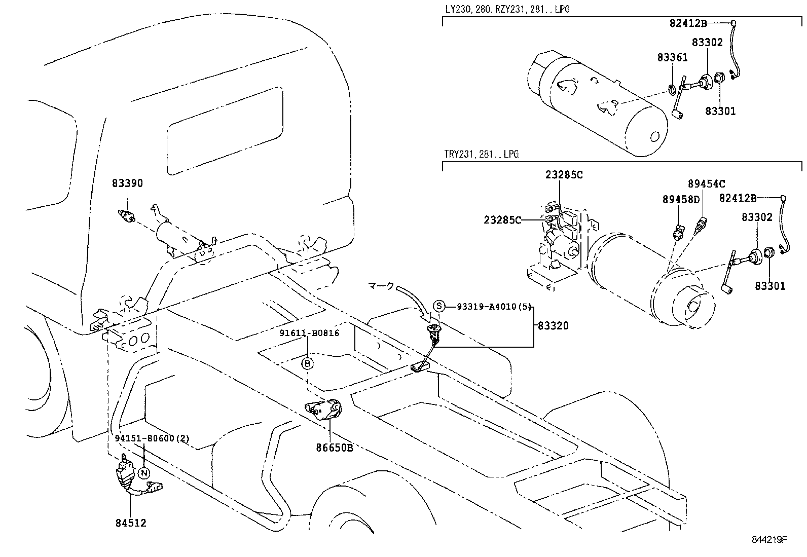  DYNA TOYOACE |  SWITCH RELAY COMPUTER