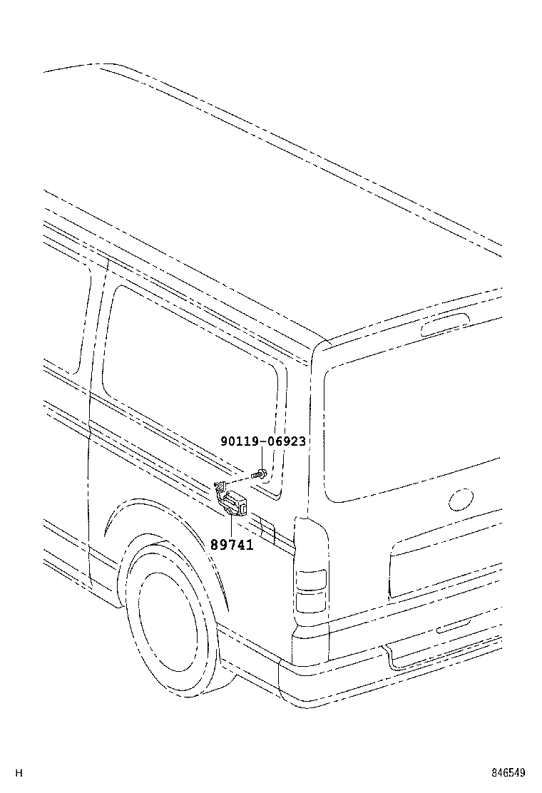  HIACE REGIUSACE |  WIRELESS DOOR LOCK