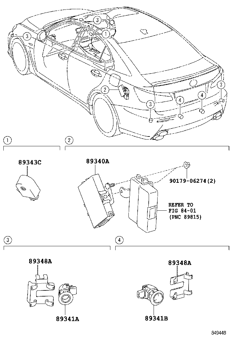  IS F |  CLEARANCE BACK SONAR