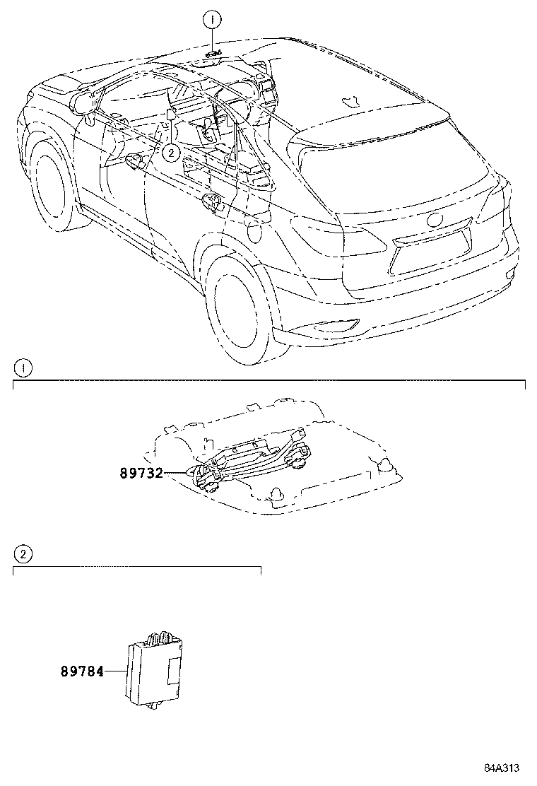  RX270 350 450H |  ANTI THEFT DEVICE
