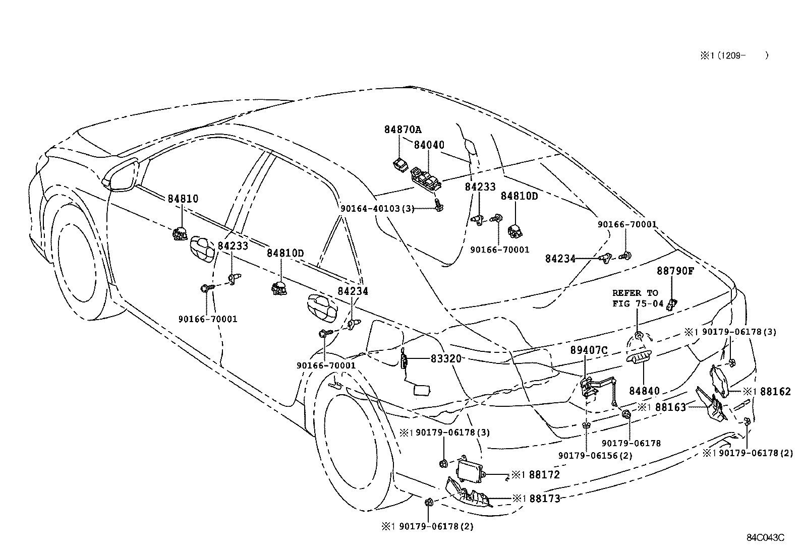  CAMRY HYBRID |  SWITCH RELAY COMPUTER