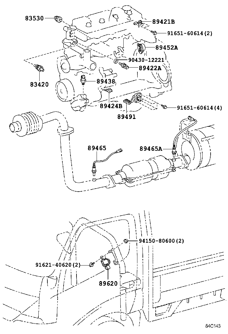  DYNA TOYOACE |  SWITCH RELAY COMPUTER