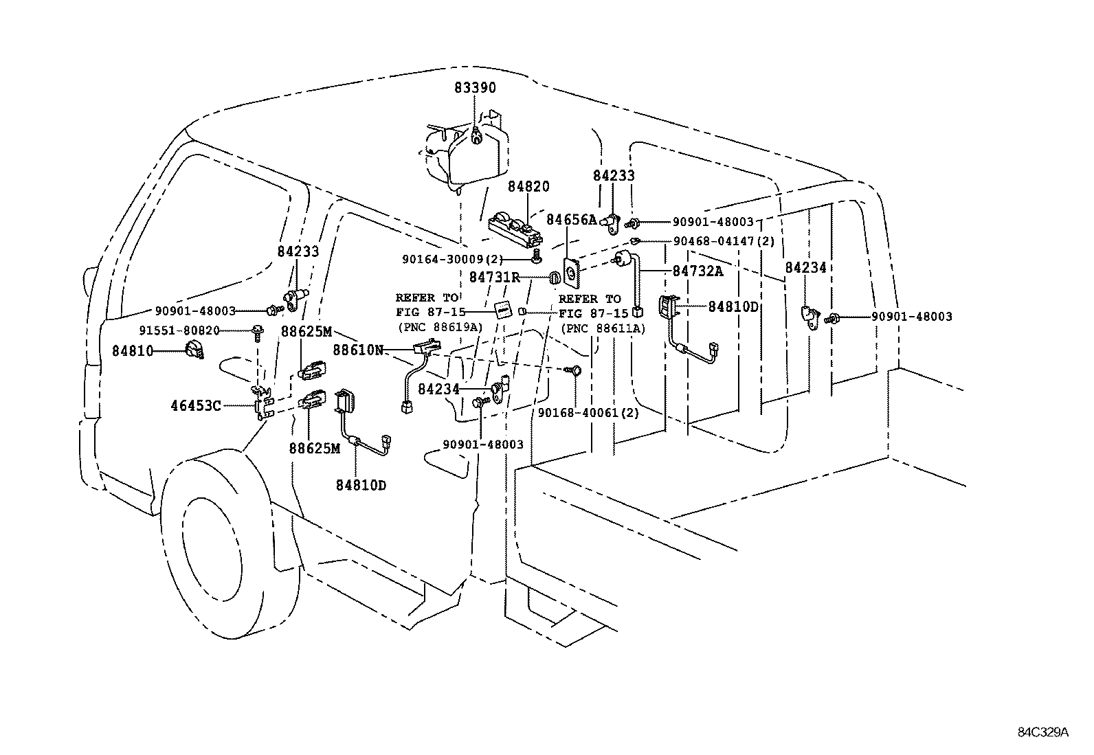  DYNA TOYOACE |  SWITCH RELAY COMPUTER