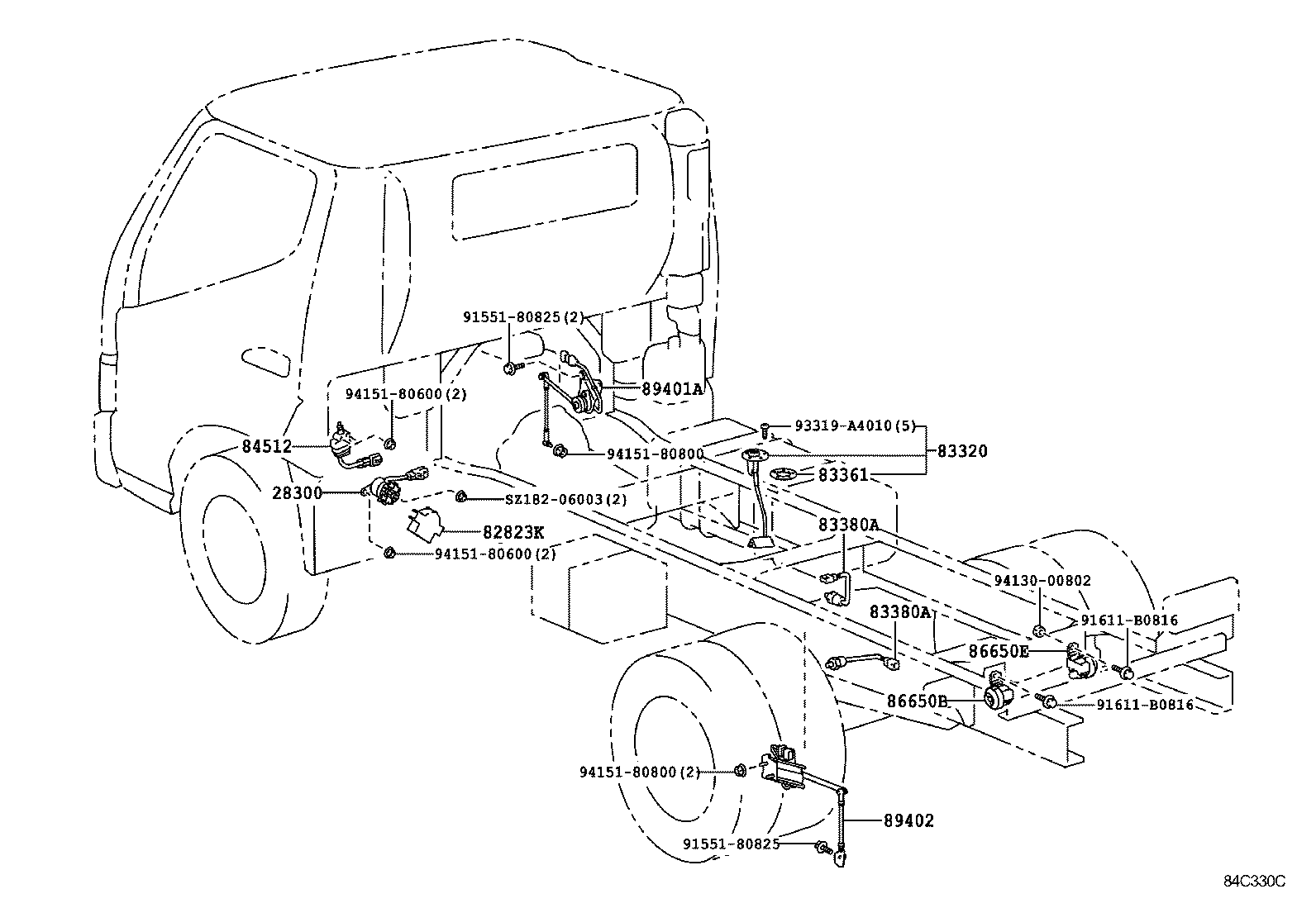  DYNA TOYOACE |  SWITCH RELAY COMPUTER