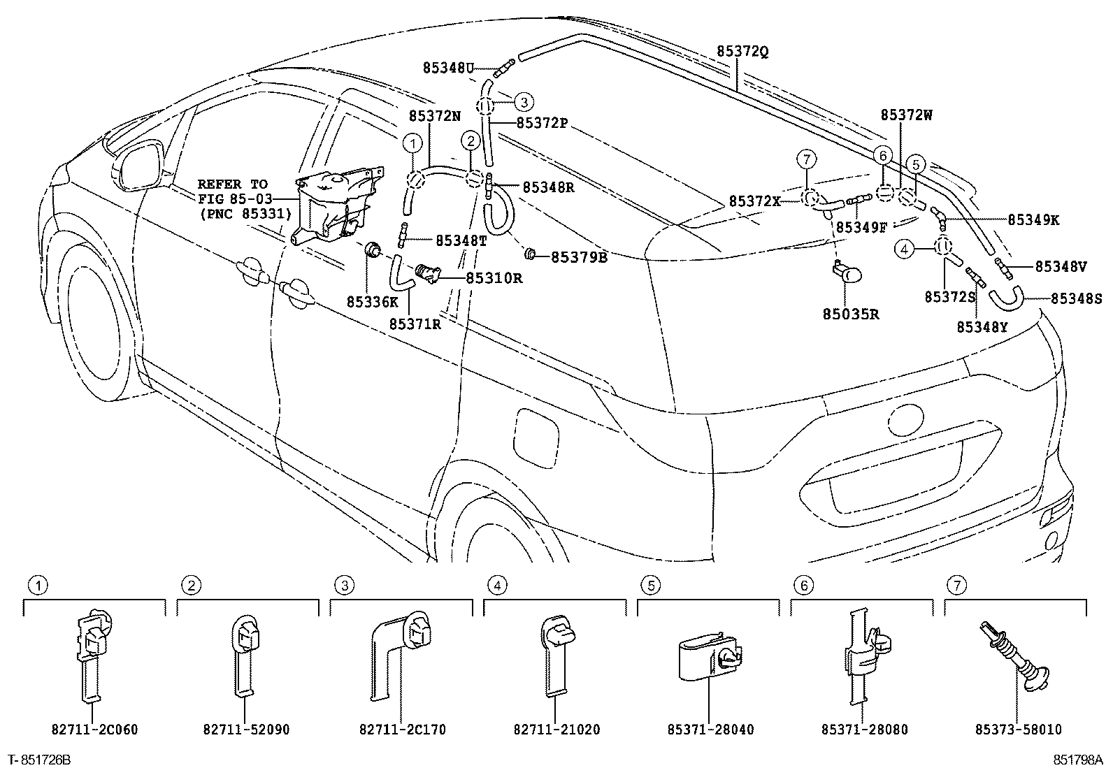  ESTIMA HYBRID |  REAR WASHER