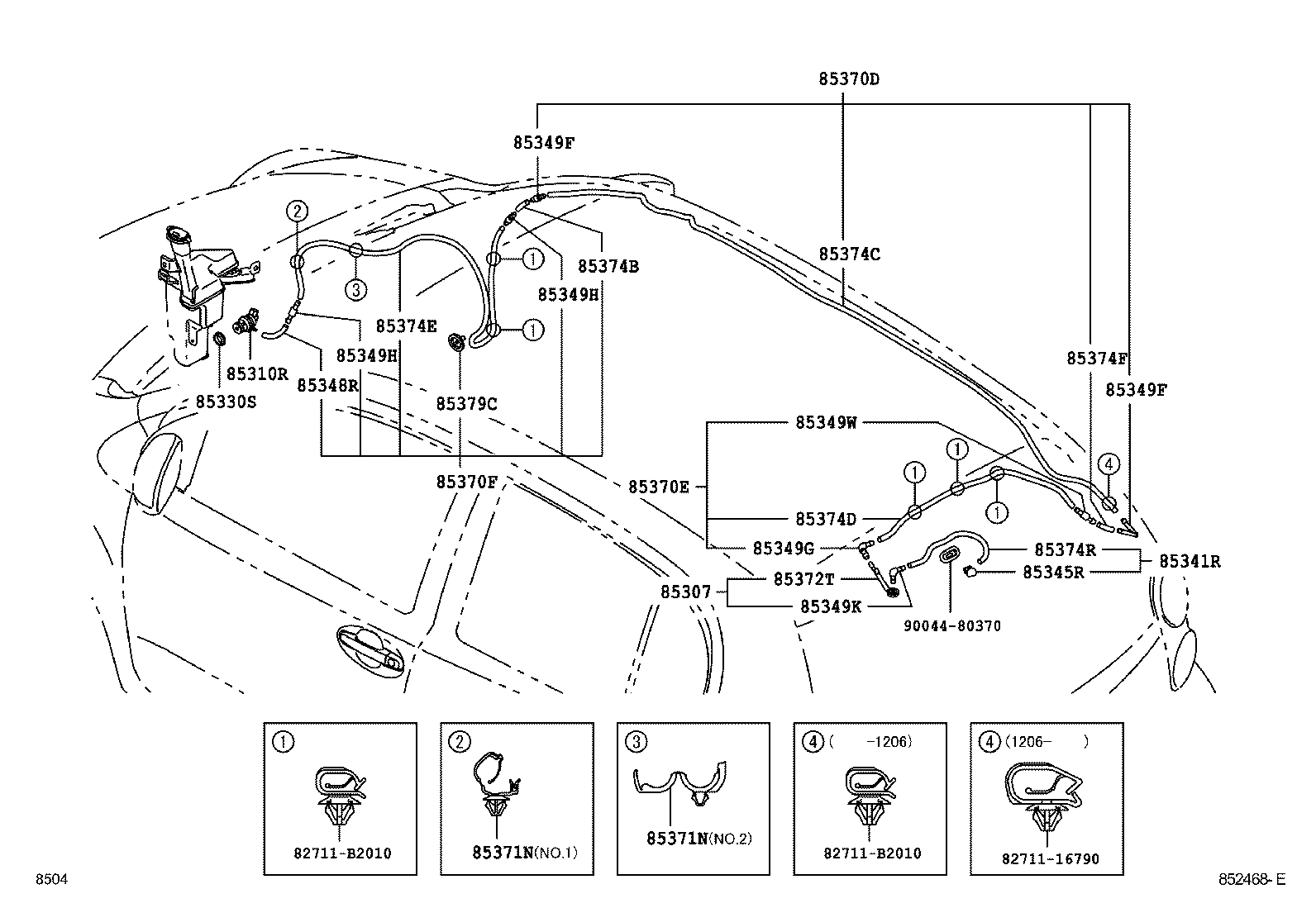  PASSO |  REAR WASHER