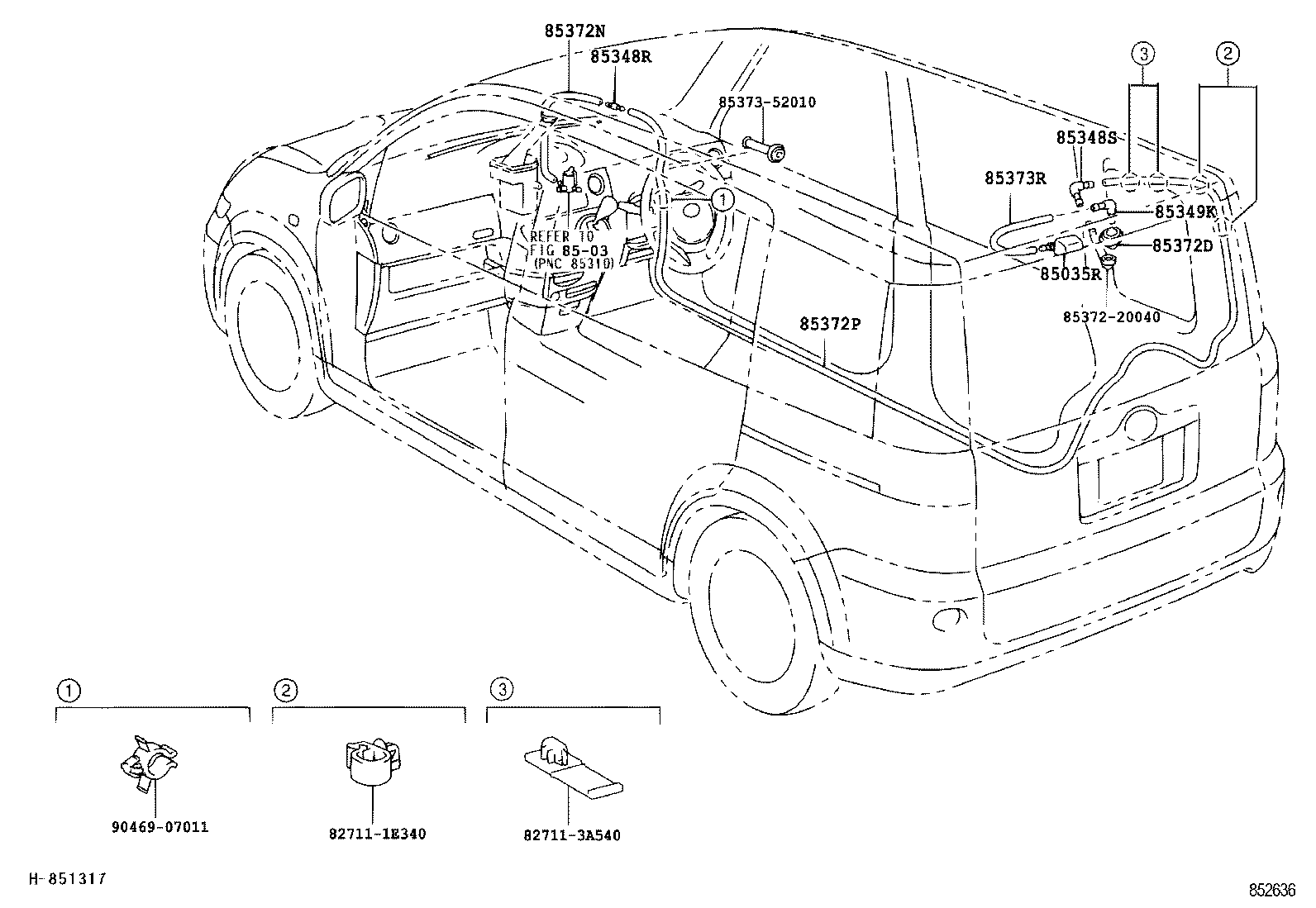  SIENTA |  REAR WASHER