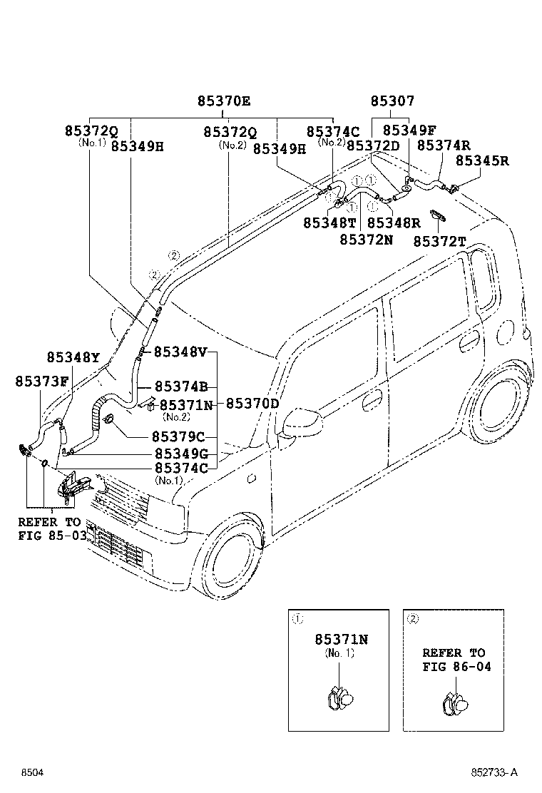  PIXIS SPACE |  REAR WASHER