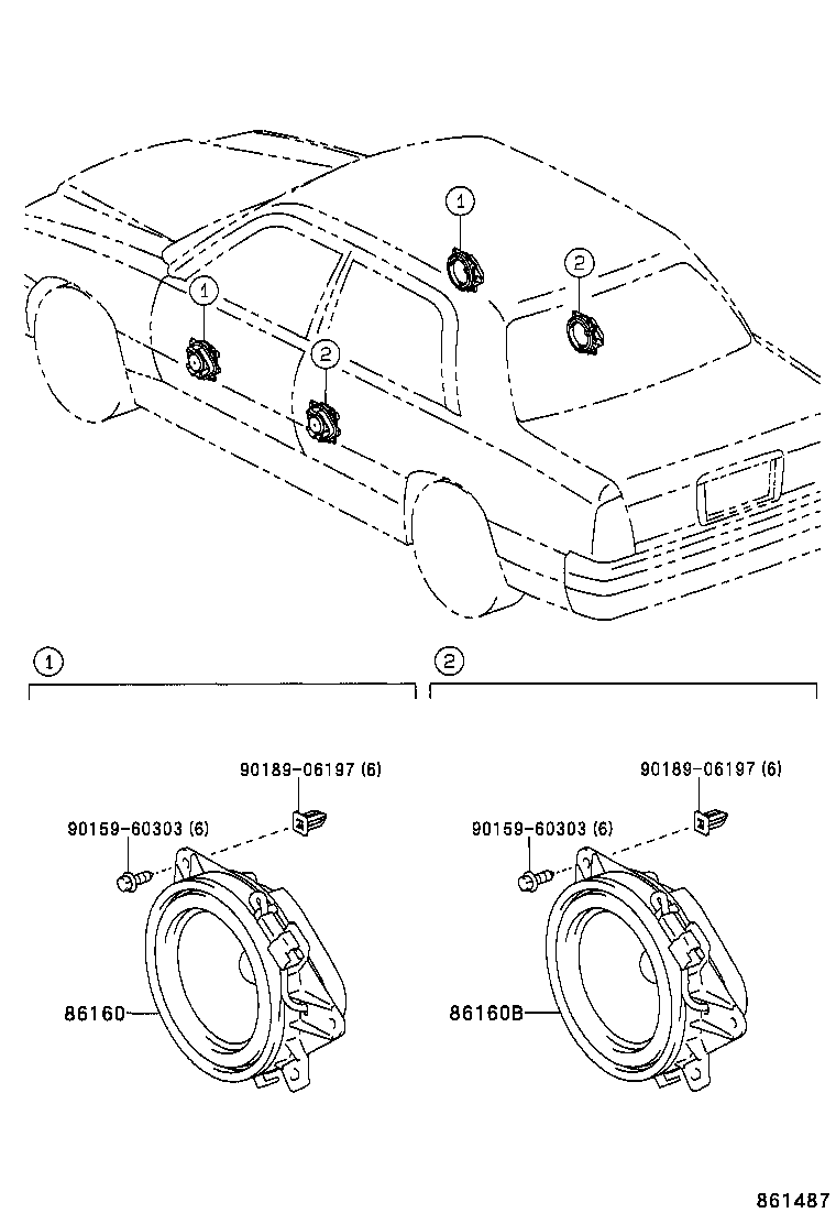  CROWN COMFORT SED |  SPEAKER