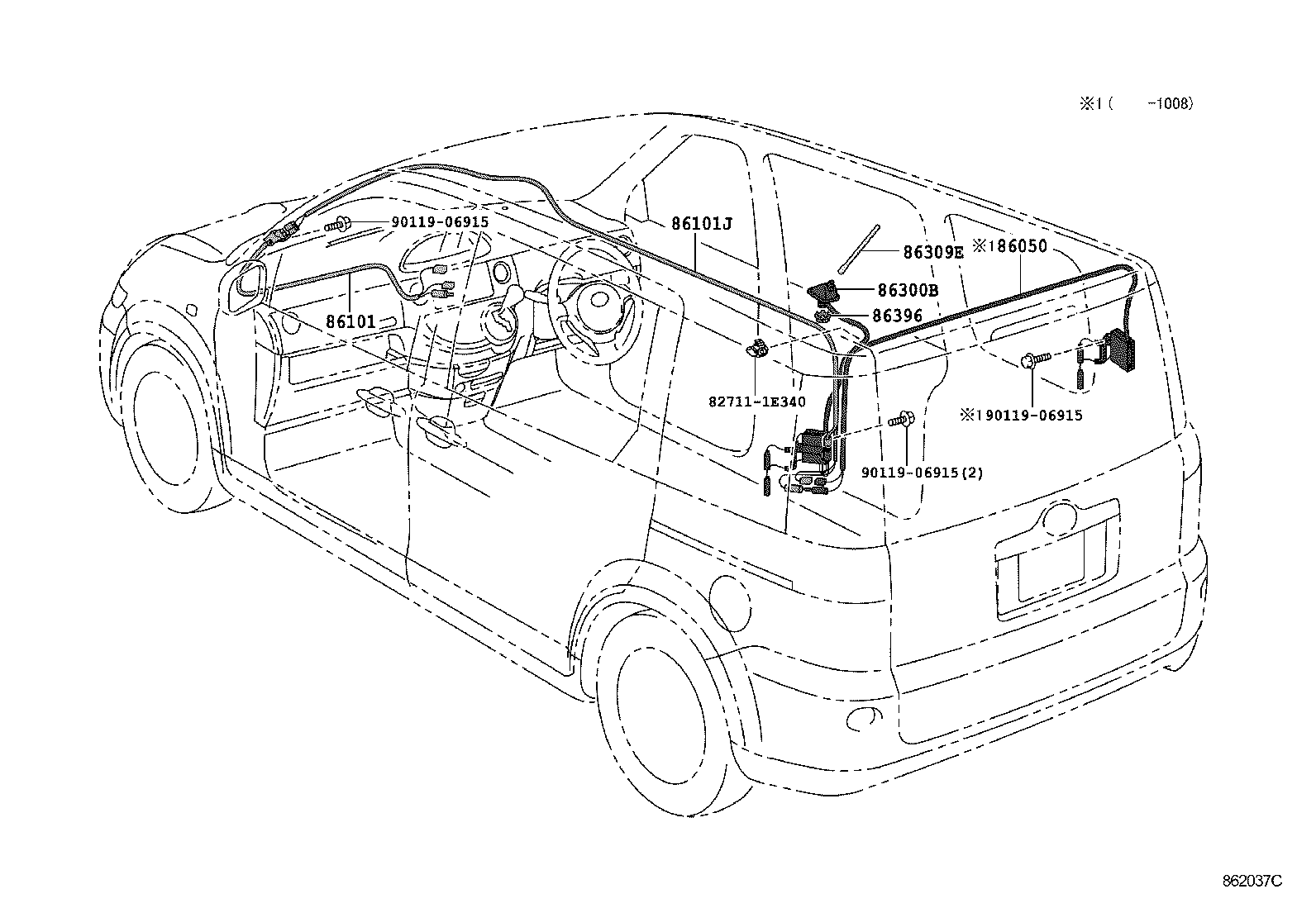  SIENTA |  ANTENNA