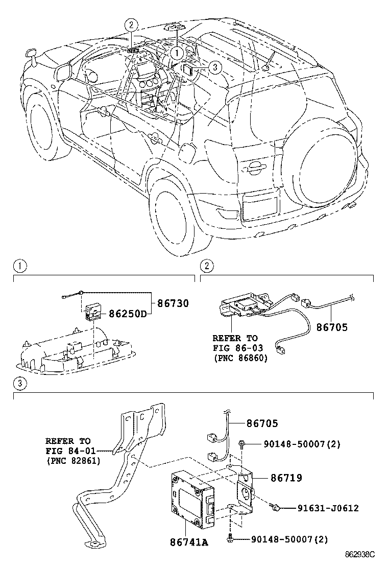  RAV4 VANGUARD |  TELEPHONE MAYDAY