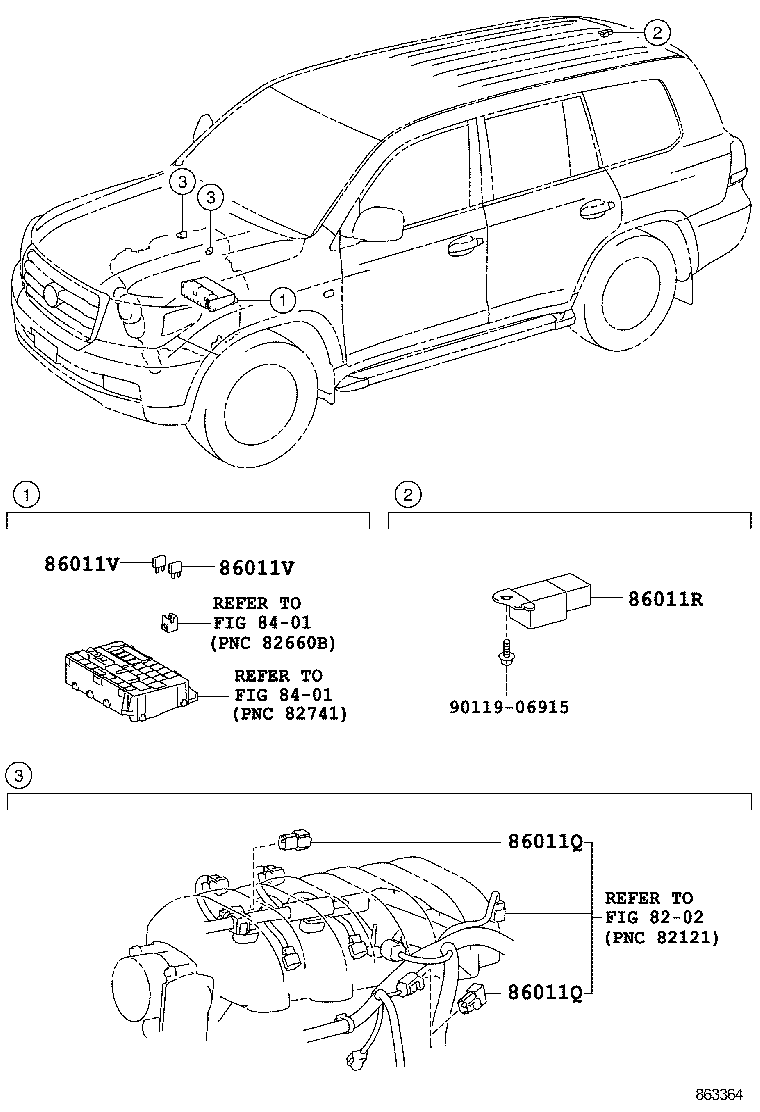  LAND CRUISER 200 202 |  RADIO RECEIVER AMPLIFIER CONDENSER